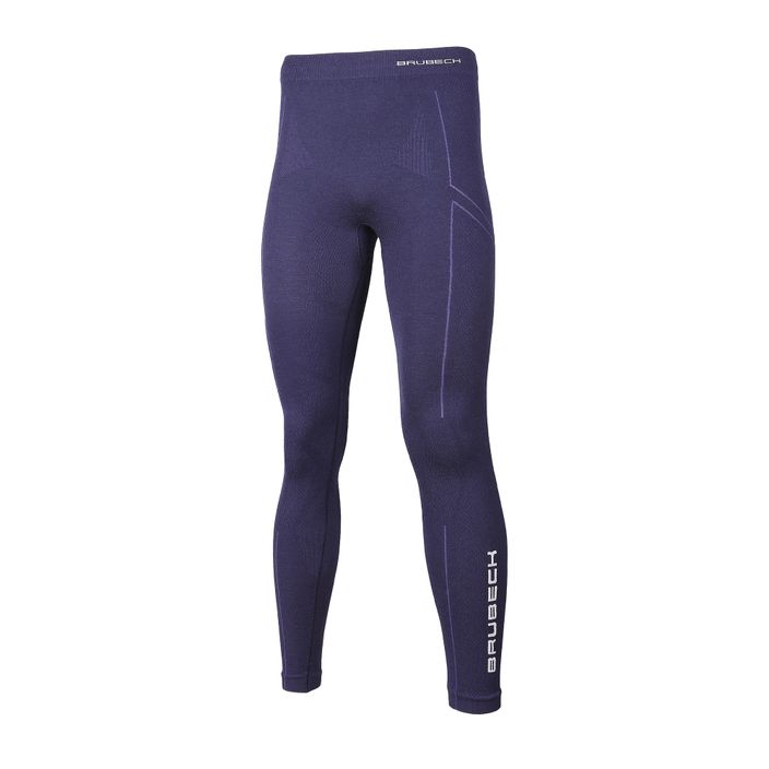 Men's thermoactive pants Brubeck Extreme Wool 5982 navy blue LE11120 2
