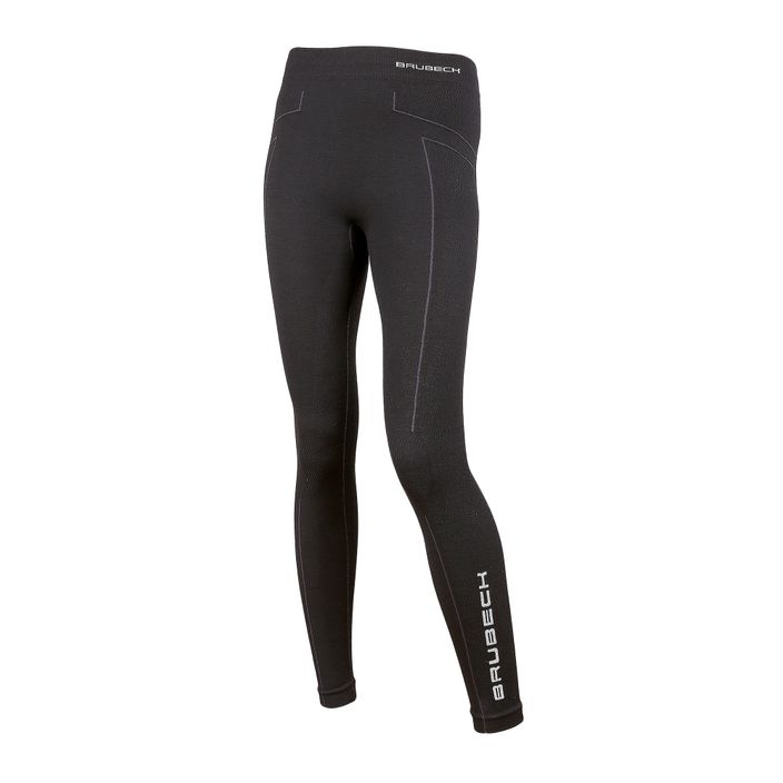 Women's thermoactive pants Brubeck Extreme Wool 9982 black LE11130 2