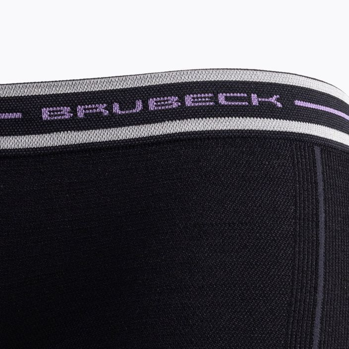 Brubeck Active Wool women's thermal boxer shorts 994A black BX10860 3
