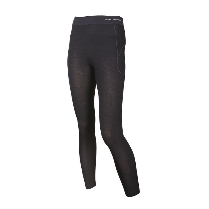Women's thermoactive pants Brubeck LE11700 Active Wool 9947 black LE11700 2