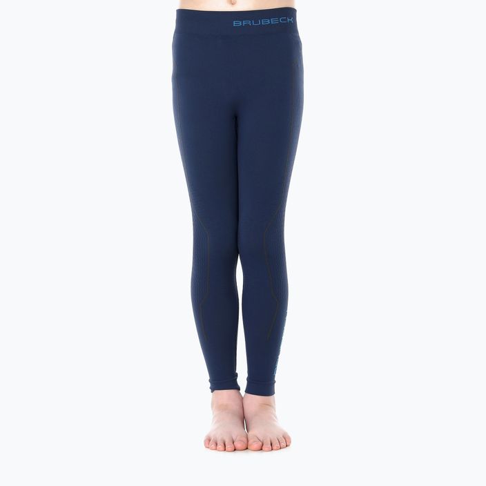 Children's thermo-active pants Brubeck Thermo 575A navy blue LE12080 2