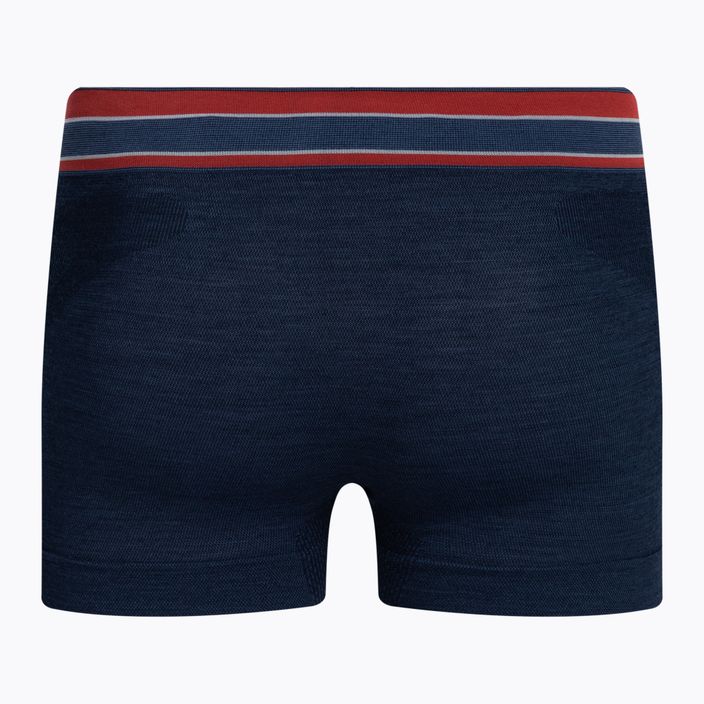 Men's thermoactive boxer shorts Brubeck BX10870 Active Wool 578A navy blue BX10870 2