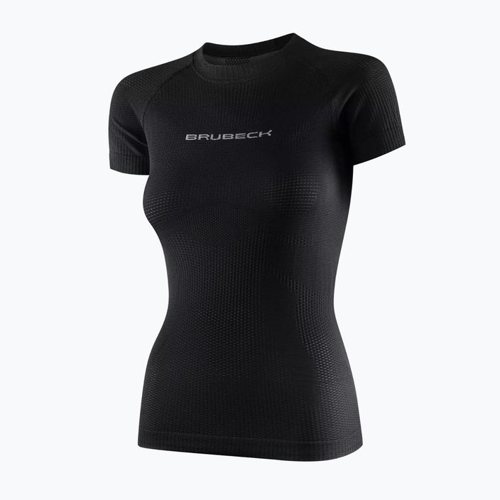 Ladies' thermal T-shirt Brubeck 3D Pro 9999 black SS13730 3