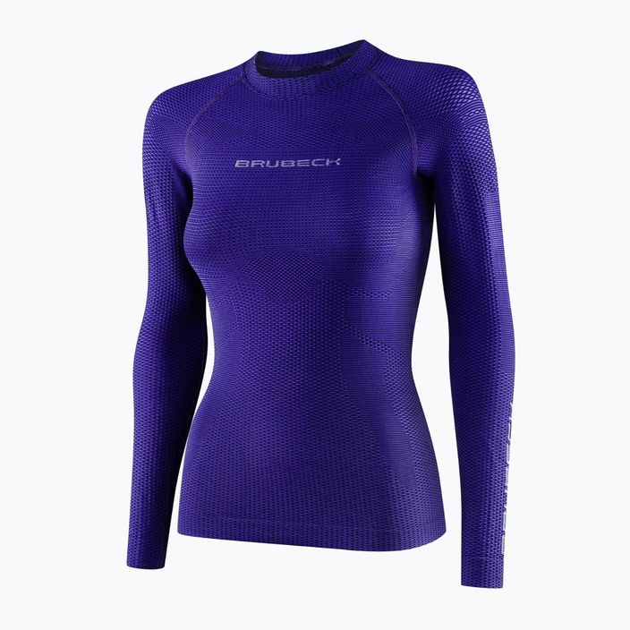 Women's running t-shirt Brubeck 3D Run Pro 4747 purple LS15940 7
