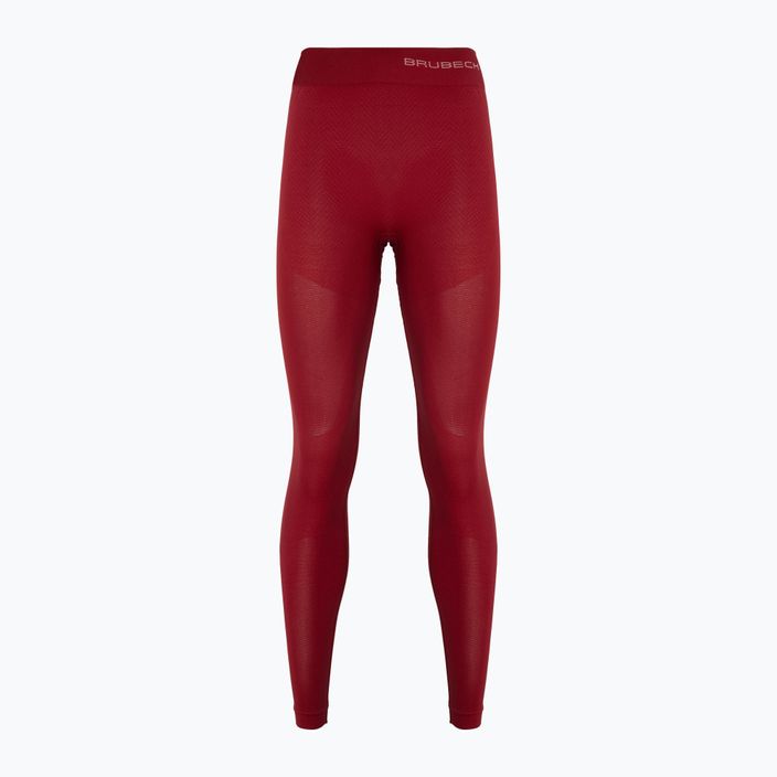 Women's thermo-active pants Brubeck LE13050 Extreme Thermo burgundy 3