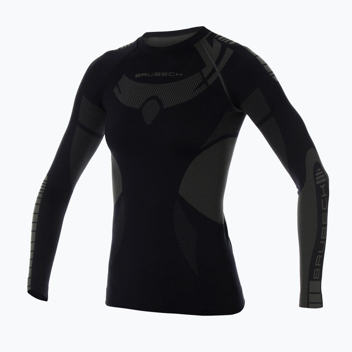 Brubeck Dry 86 women's thermal T-shirt black LS13070