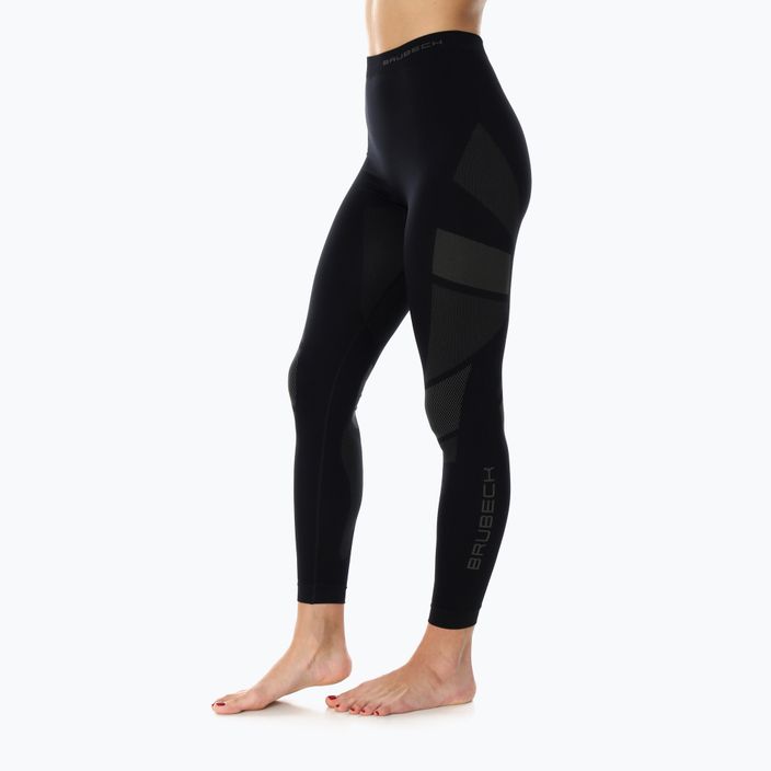 Women's thermo-active pants Brubeck Dry 86 black LE11850 2