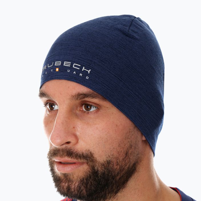 Brubeck Extreme Wool thermal cap navy blue HM10180 5