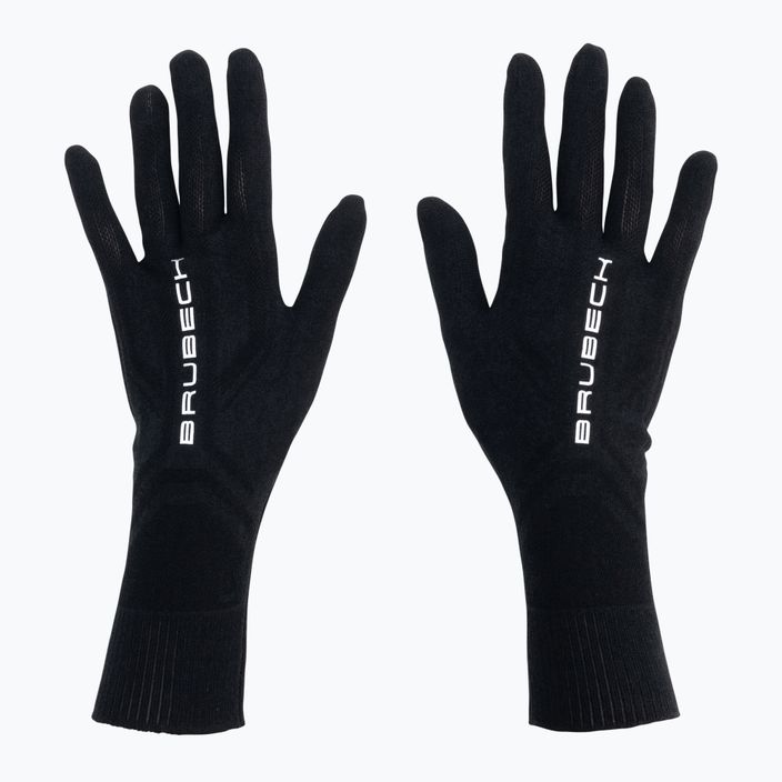 Brubeck Merino 99 running gloves black GE10020 2