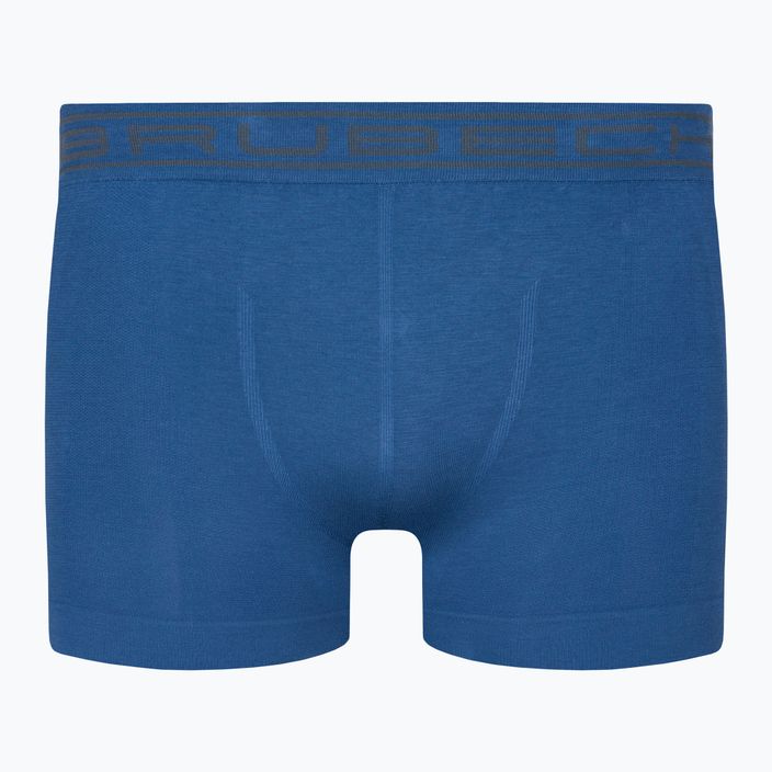 Men's thermo-active boxer shorts Brubeck BX00501A Comfort Cotton blue