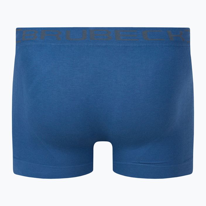 Men's thermo-active boxer shorts Brubeck BX00501A Comfort Cotton blue 2