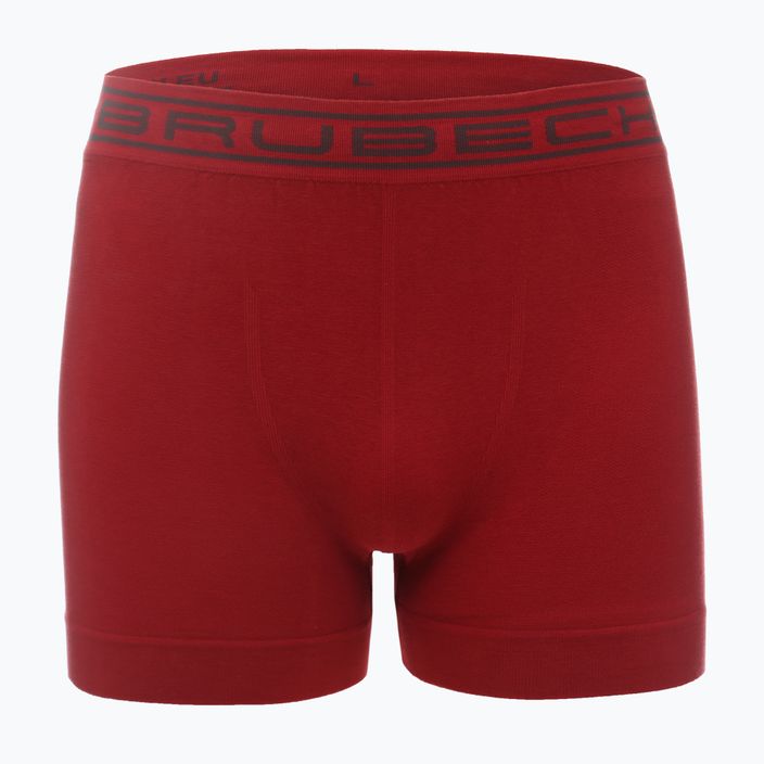 Men's thermal boxer shorts Brubeck BX00501A Comfort Cotton dark red 4