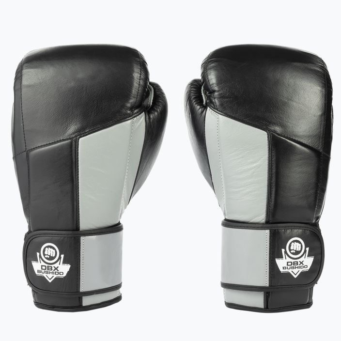 DBX BUSHIDO Muay Thai natural leather boxing gloves black ARB-431sz
