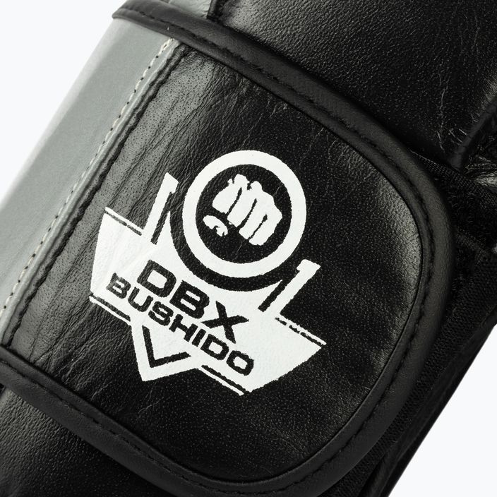 DBX BUSHIDO Muay Thai natural leather boxing gloves black ARB-431sz 5