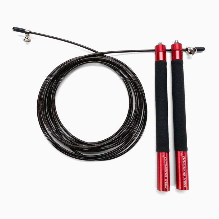 DBX BUSHIDO Crossfit Premium Aluminium skipping rope red S5-Red