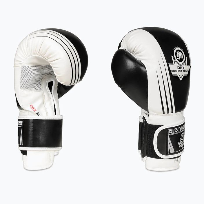 DBX BUSHIDO B-2V3A black/white sparring gloves 2