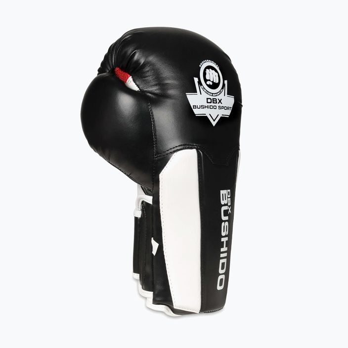 BDX BUSHIDO B-3W black/white boxing gloves 4