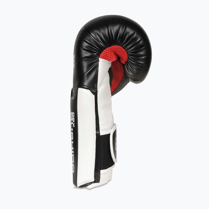 BDX BUSHIDO B-3W black/white boxing gloves 5