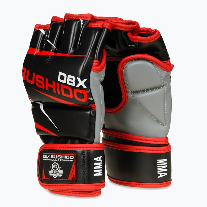 Training gloves for MMA and bag training DBX BUSHIDO black-red E1V6-M 7