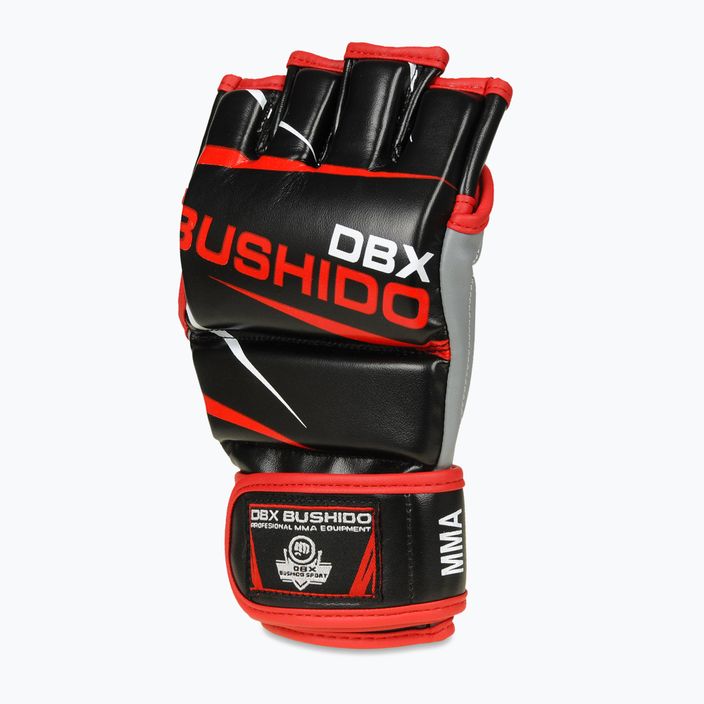Training gloves for MMA and bag training DBX BUSHIDO black-red E1V6-M 8