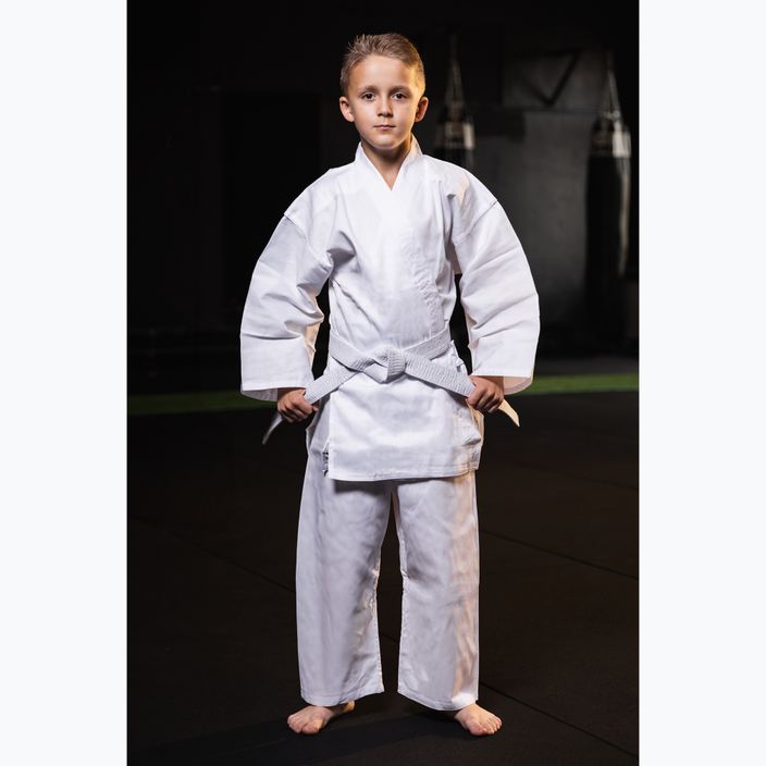 DBX BUSHIDO ARK-3102 children's belted karategi white 3