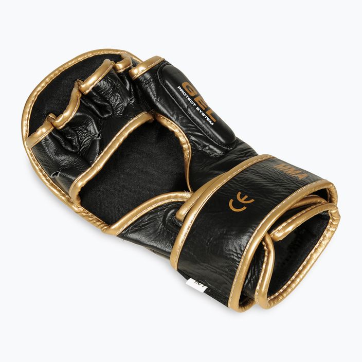 DBX BUSHIDO leather MMA training sparring gloves black Arm-2011D-L 10