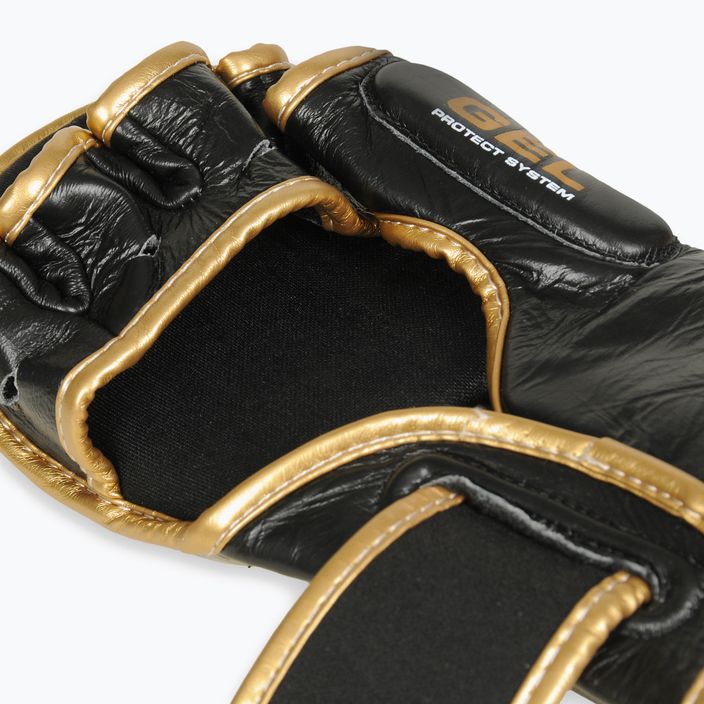 DBX BUSHIDO leather MMA training sparring gloves black Arm-2011D-L 12