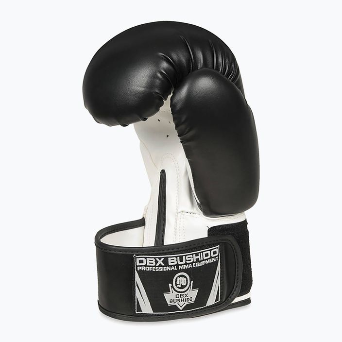 DBX BUSHIDO ARB-407 black/white boxing gloves 5