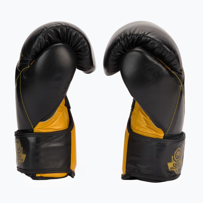 DBX BUSHIDO natural leather boxing gloves black B-2v14 4