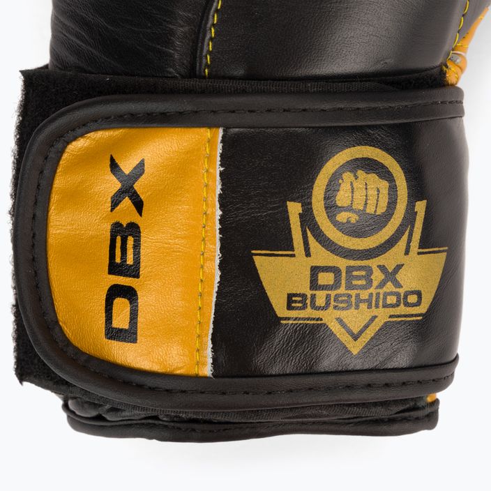 DBX BUSHIDO natural leather boxing gloves black B-2v14 5