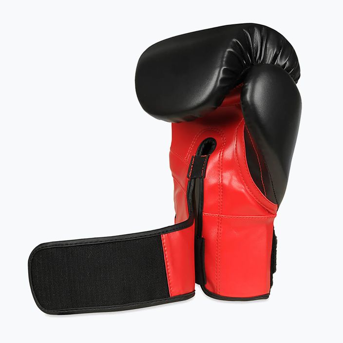 DBX BUSHIDO "Hammer - Red" Muay Thai boxing gloves black/red 6