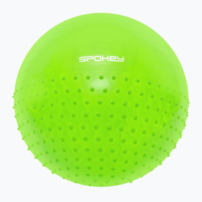 Spokey Halffit green gymnastics ball 920939 65 cm