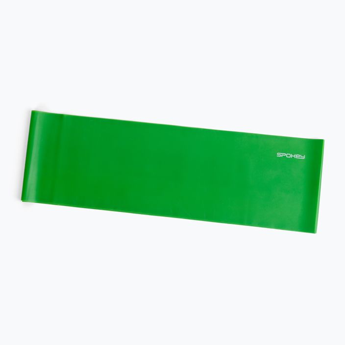 Spokey Ribbon II medium green fitness rubber 920961 2