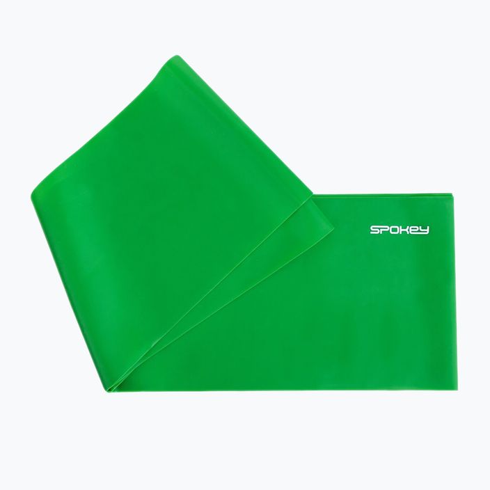 Spokey Ribbon II medium green fitness rubber 920961 3