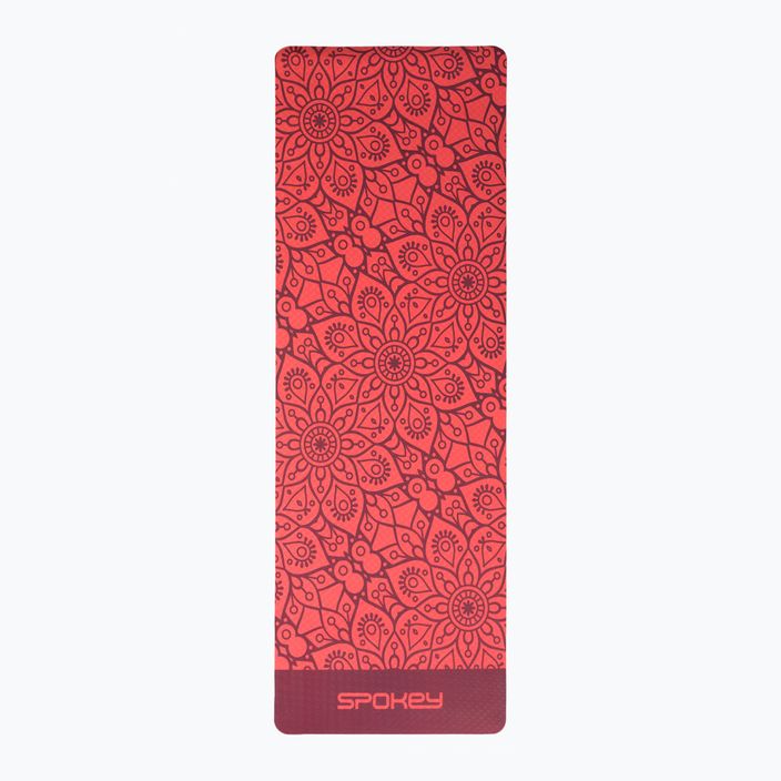 Yoga mat Spokey Yoga PK Mandala 4 mm red 926051 2