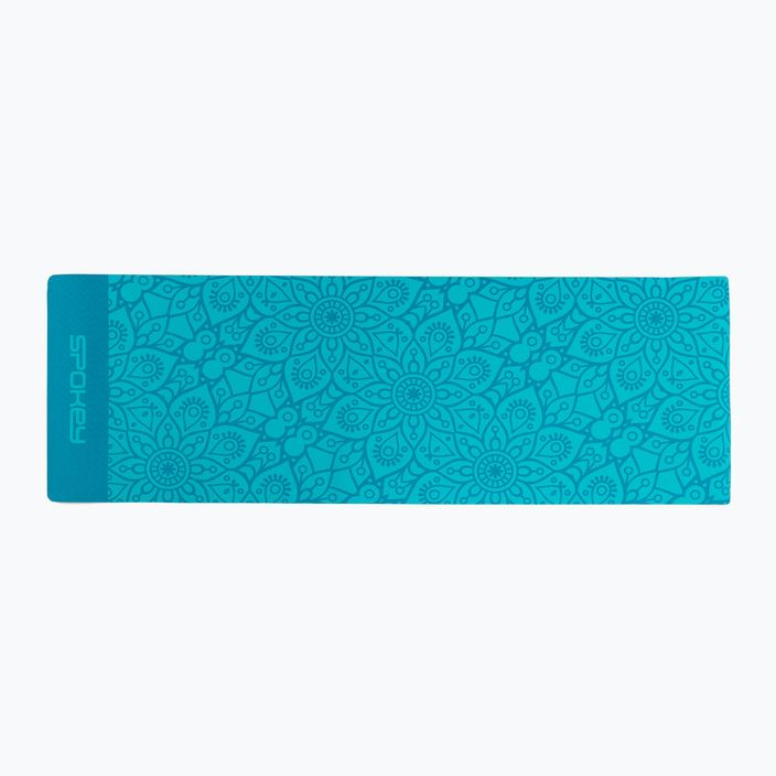 Yoga mat Spokey Yoga TQ Mandala 4 mm blue 926053 2