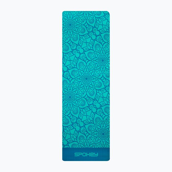 Yoga mat Spokey Yoga TQ Mandala 4 mm blue 926053 5