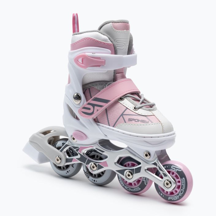 Spokey TONY pink children's roller skates 927068