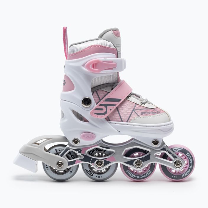 Spokey TONY pink children's roller skates 927068 2