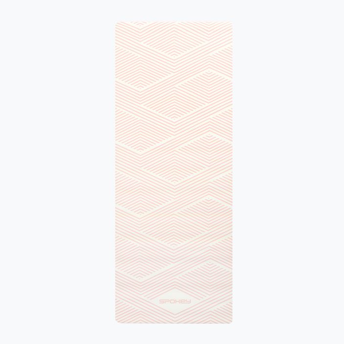 Spokey Lily 4mm pink yoga mat 928915 2