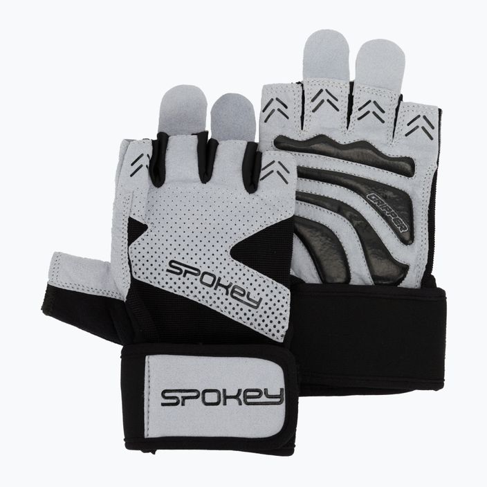 Spokey Hiker grey fitness gloves 928962