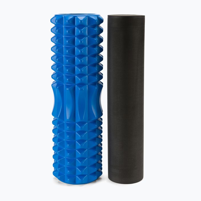 Spokey Mixroll 2in1 blue/black massage roller set 929911 4