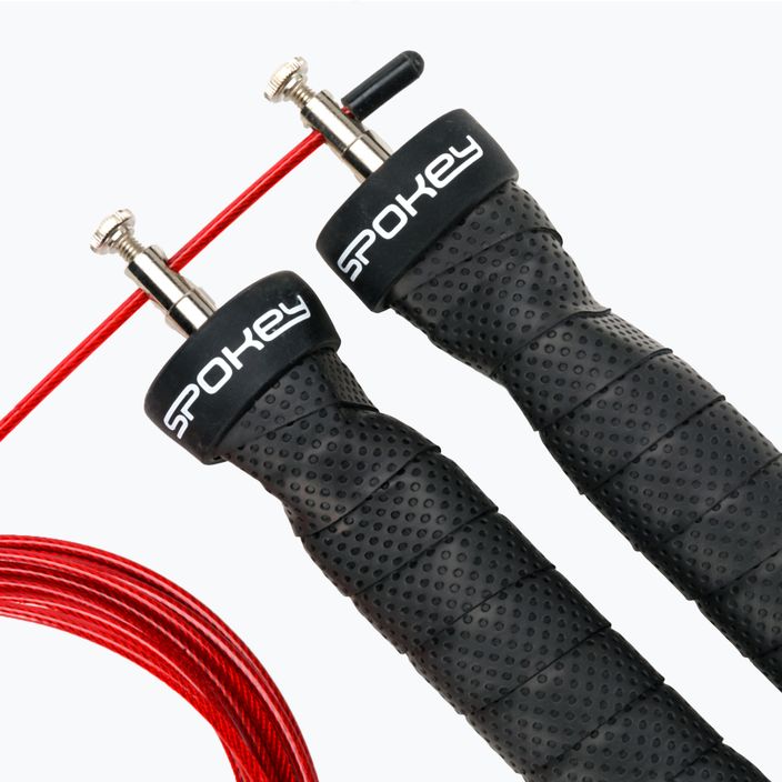 Spokey Pump Pro skipping rope black and red 929932 2