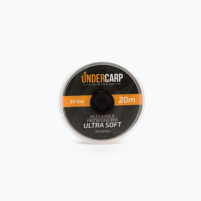 UnderCarp Ultra Soft carp leader braid green UC83 2