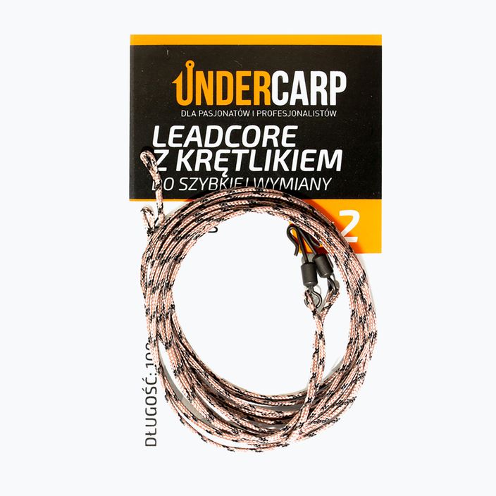 UnderCarp carp leadcore with quick-change swivel UC208 2