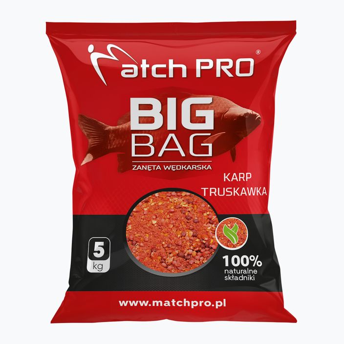 Fishing groundbait MatchPro Big Bag Karp Strawberry 5 kg 970104