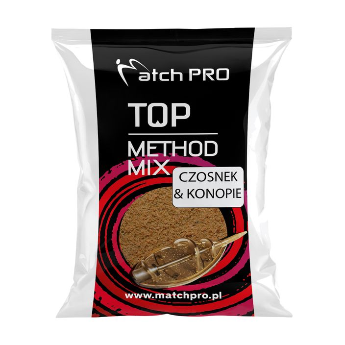 MatchPro Methodmix Garlic & Hemp fishing groundbait 700 g 978310 2