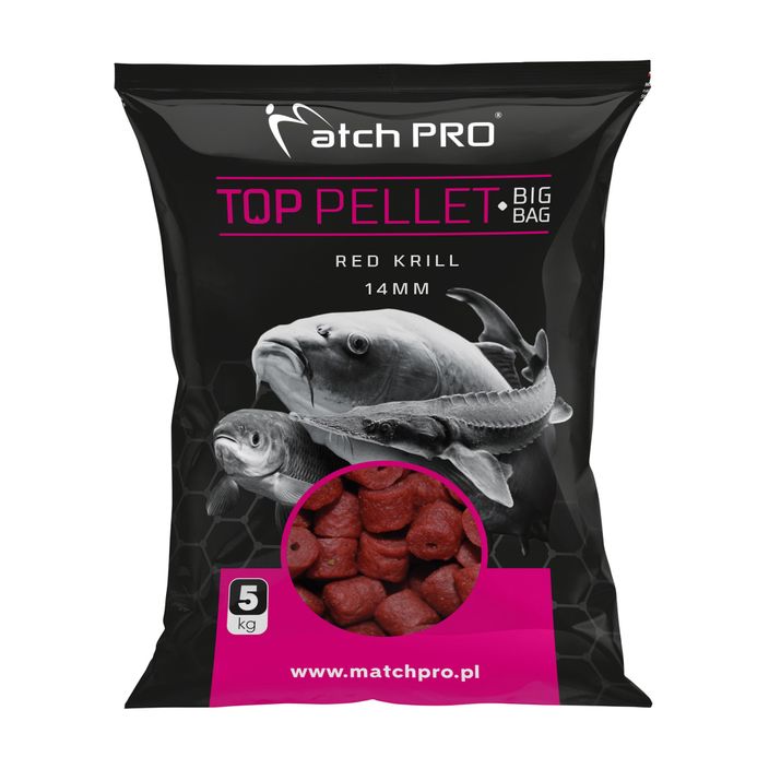 MatchPro carp pellets Big Bag Red Krill 14mm 5kg 977016 2