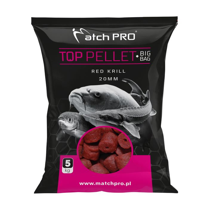 MatchPro carp pellets Big Bag Red Krill 20 mm 5 kg 977017 2