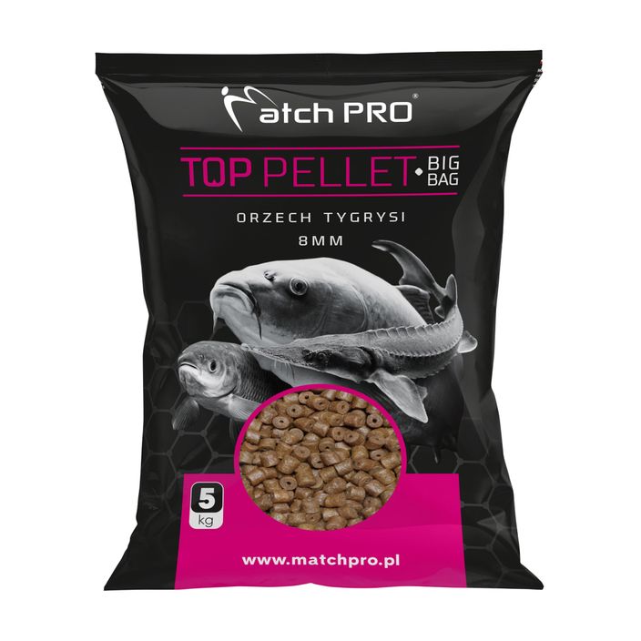 MatchPro carp pellets Big Bag Tiger Walnut 8mm 5kg 977105 2